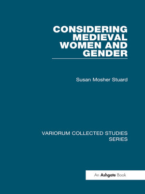 cover image of Considering Medieval Women and Gender